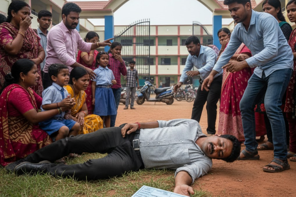 Father Death after UKG Result