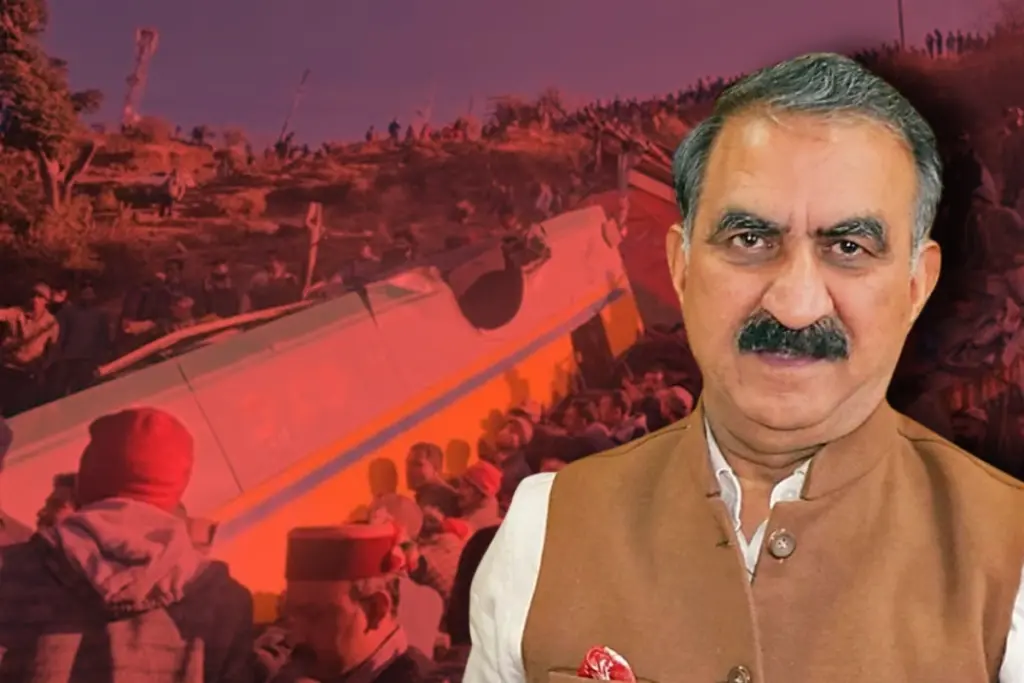 Himachal Bus Accident horrific scene
