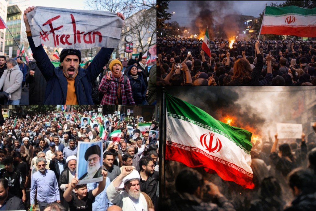 Iran Protest against Khamenei Government