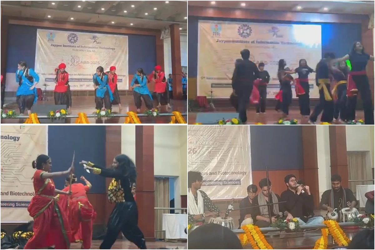 JIIT नोएडा में शुरू हुआ ICABB-2026, छात्रों ने नृत्य और संगीत से बांधा समा