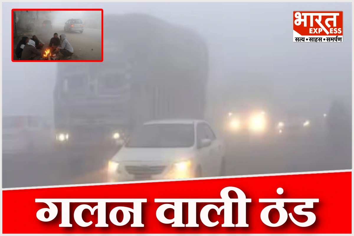 उत्तर भारत में शीतलहर का कहर, दिल्ली, यूपी और बिहार में कोल्ड डे अलर्ट