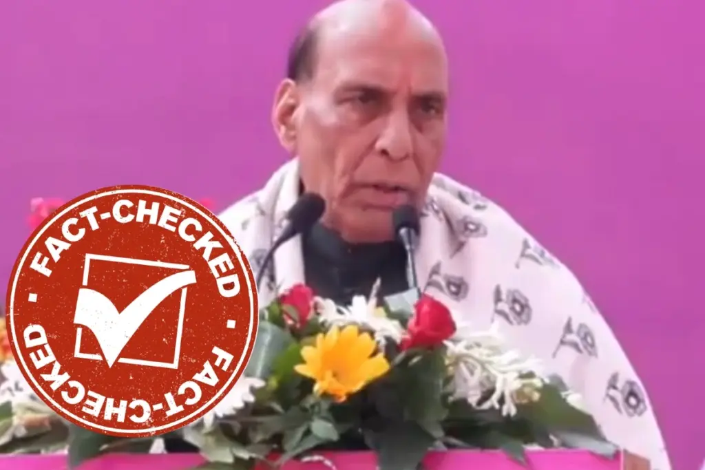 Defence Minister Rajnath Singh