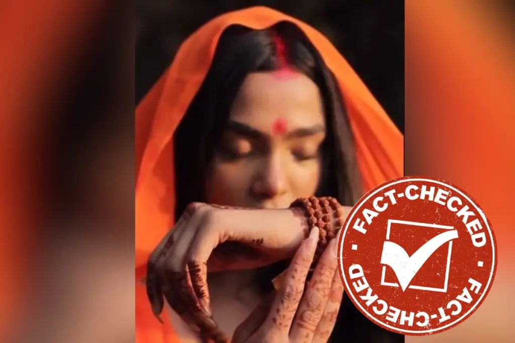 Social media Influencer Tamkeen Khan converts to Hinduism