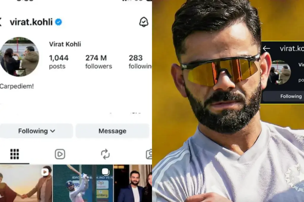 Virat Kohli, Instagram Account, Virat Kohli Instagram Account