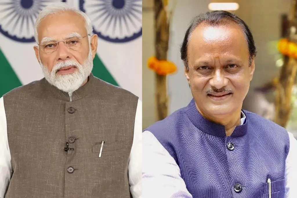 PM Modi condolence on Ajit Pawar death
