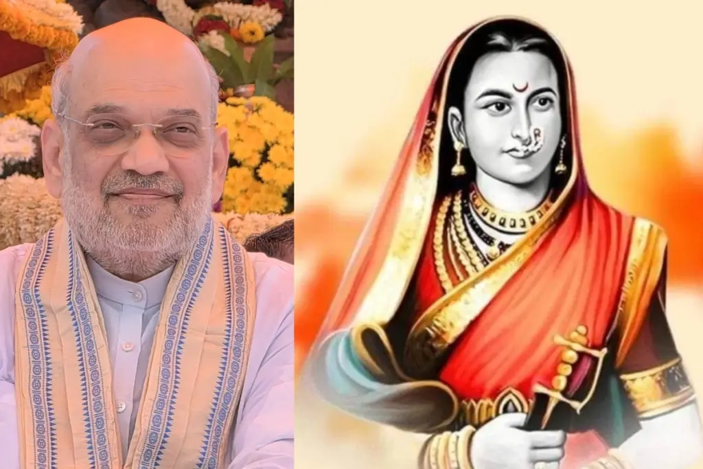 Amit Shah tribute Jijabai