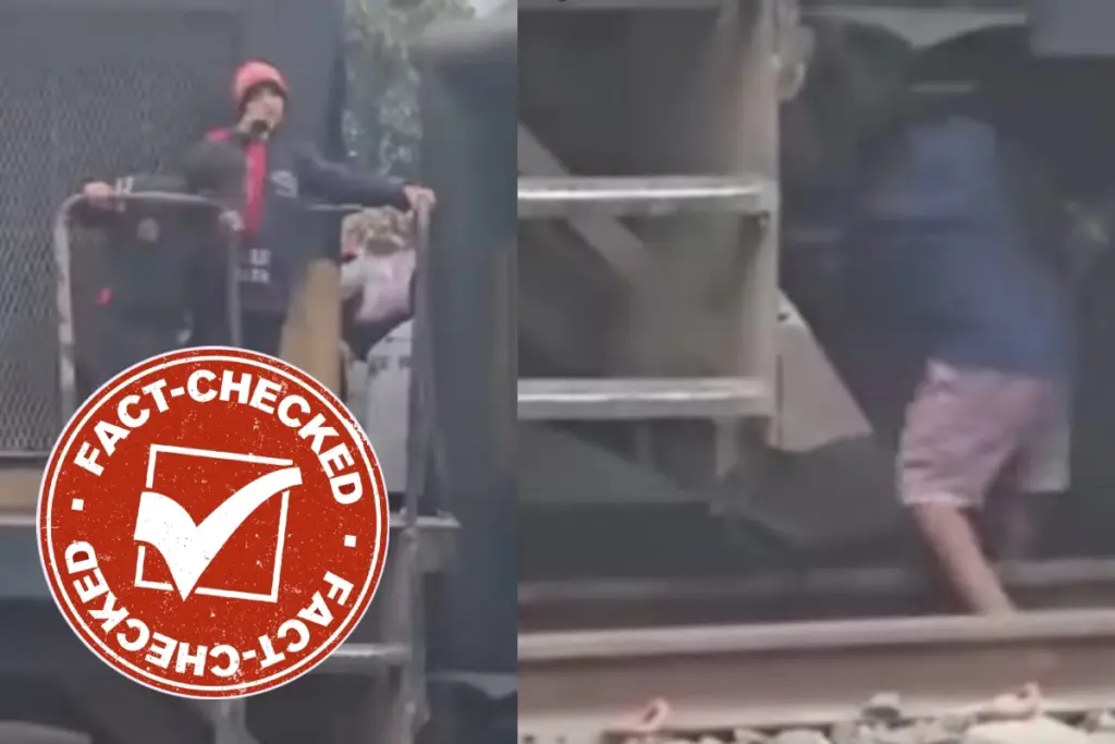 Fact Check Train Pelting