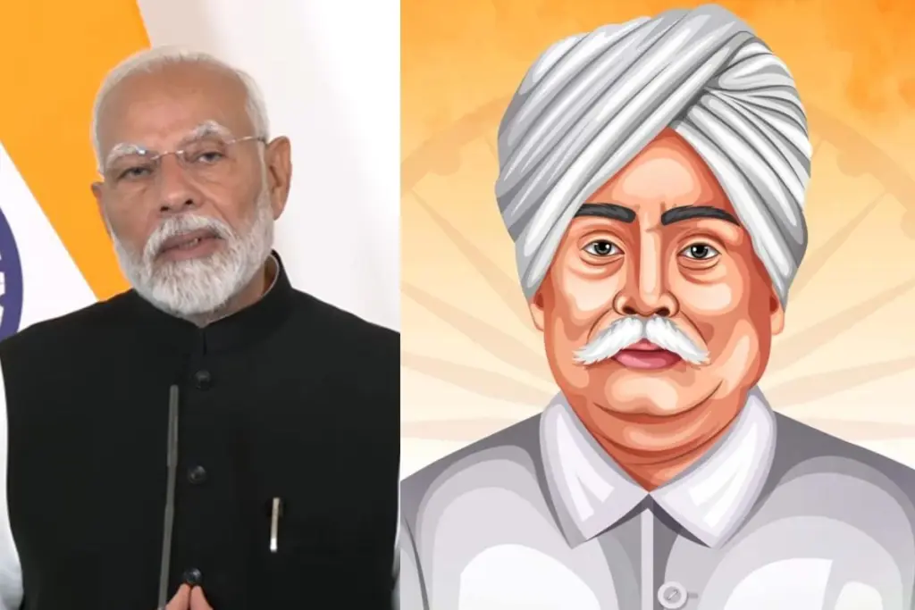 PM Modi Tribute to Lala lajpat rai on his jayanti