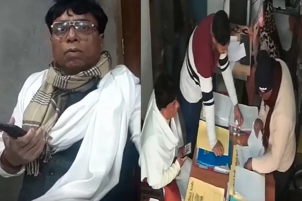 Nawada government office CCTV video shows act