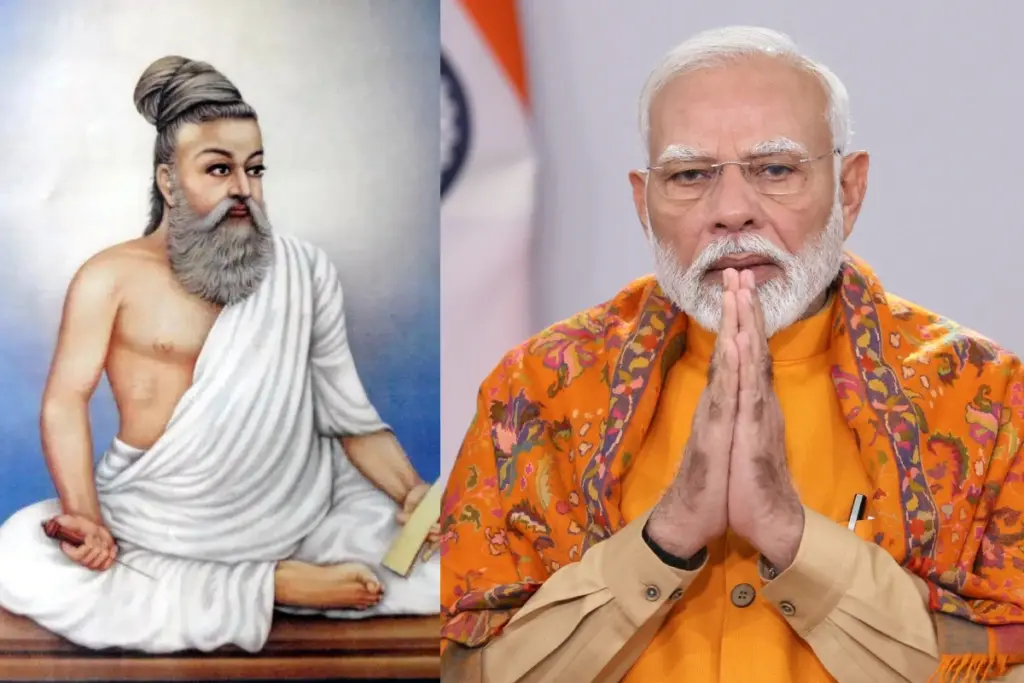 PM Modi Tribute Thiruvalluvar Day