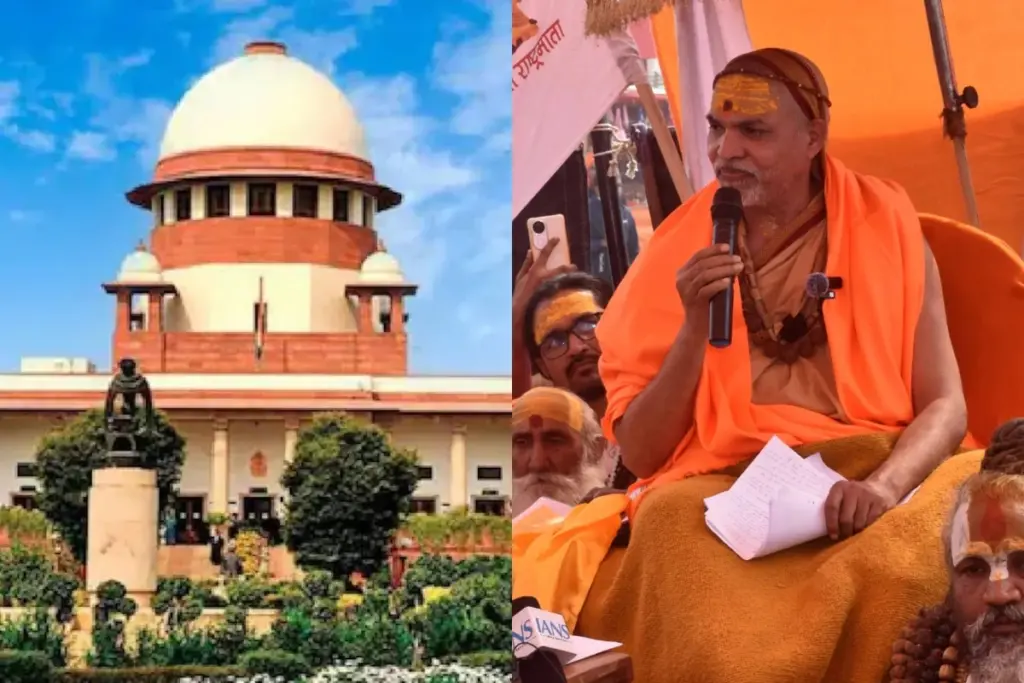 Prayagraj Magh Mela Shankaracharya Avimukteshwaranand Police Misbehavior