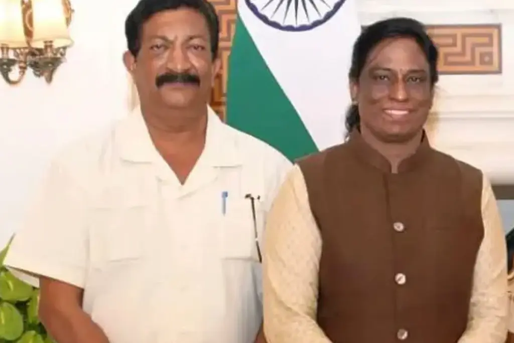 PT Usha husband death