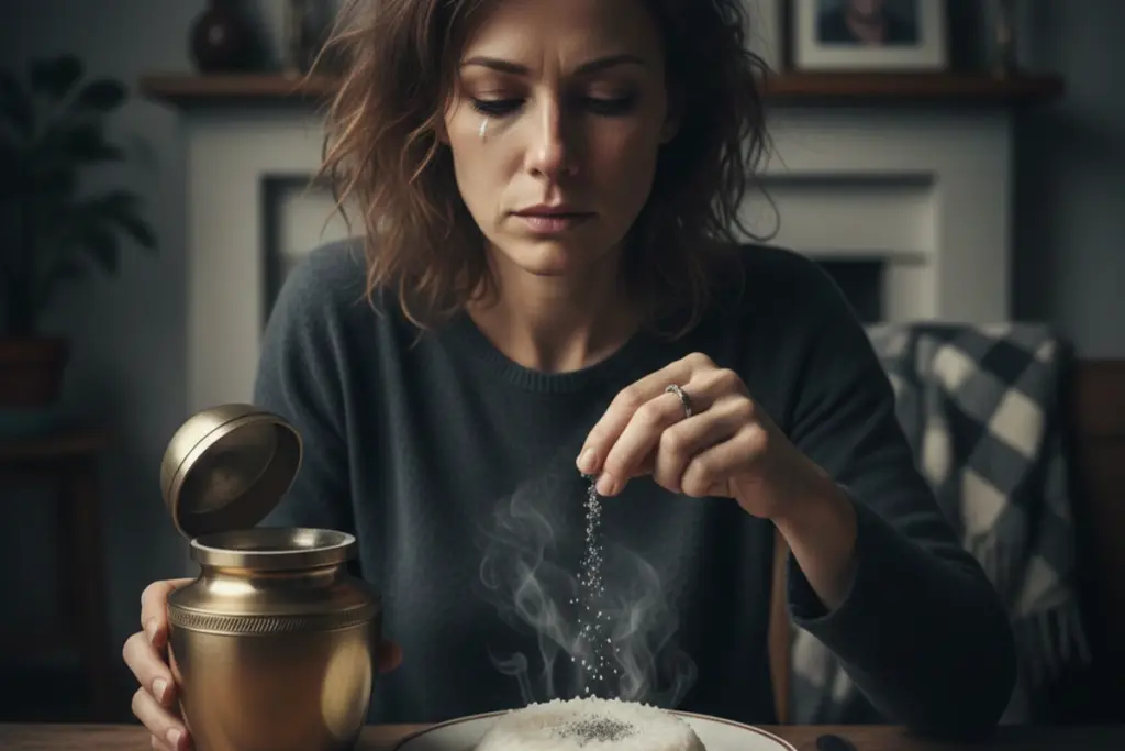 woman-addicted-to-eating-husbands-ashes-pica-disorder