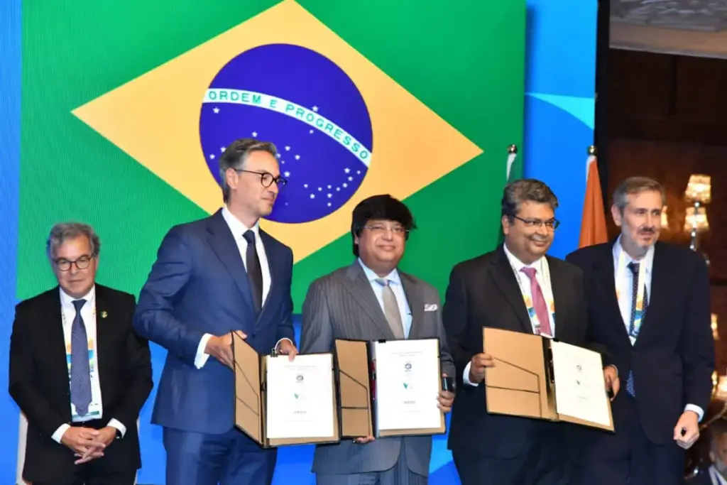 APSEZ-NMDC-Vale Brazil Sign MoU for Iron Ore Blending Facility at Gangavaram Port