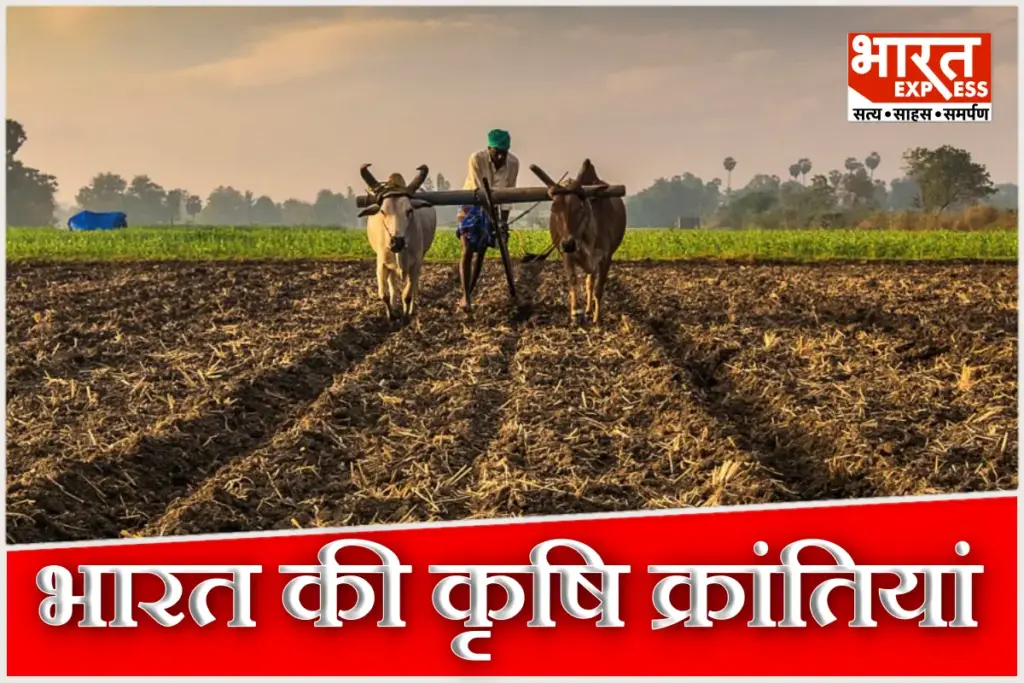 Agricultural Revolutions in India