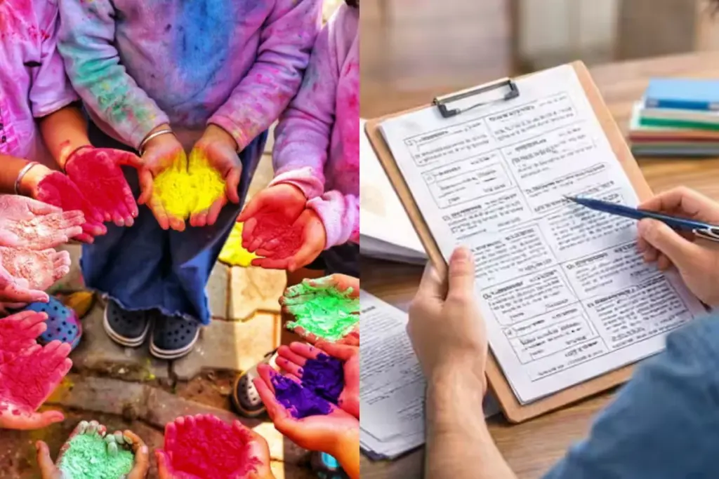 Board Exam 2026, Holi Study Tips, Student Life Hacks