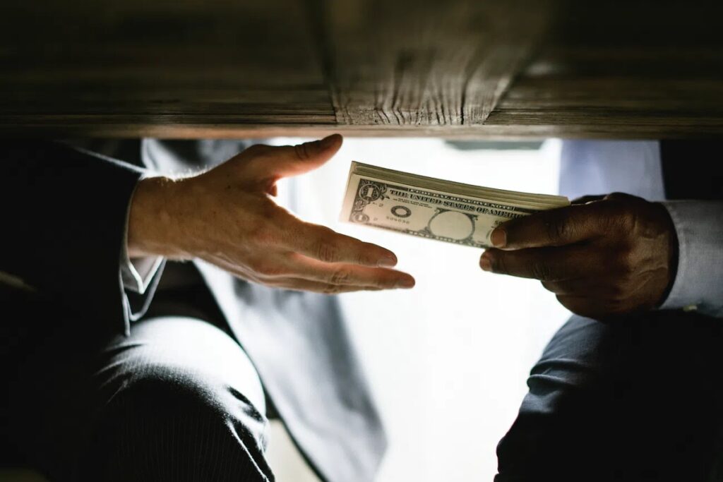 Corruption images