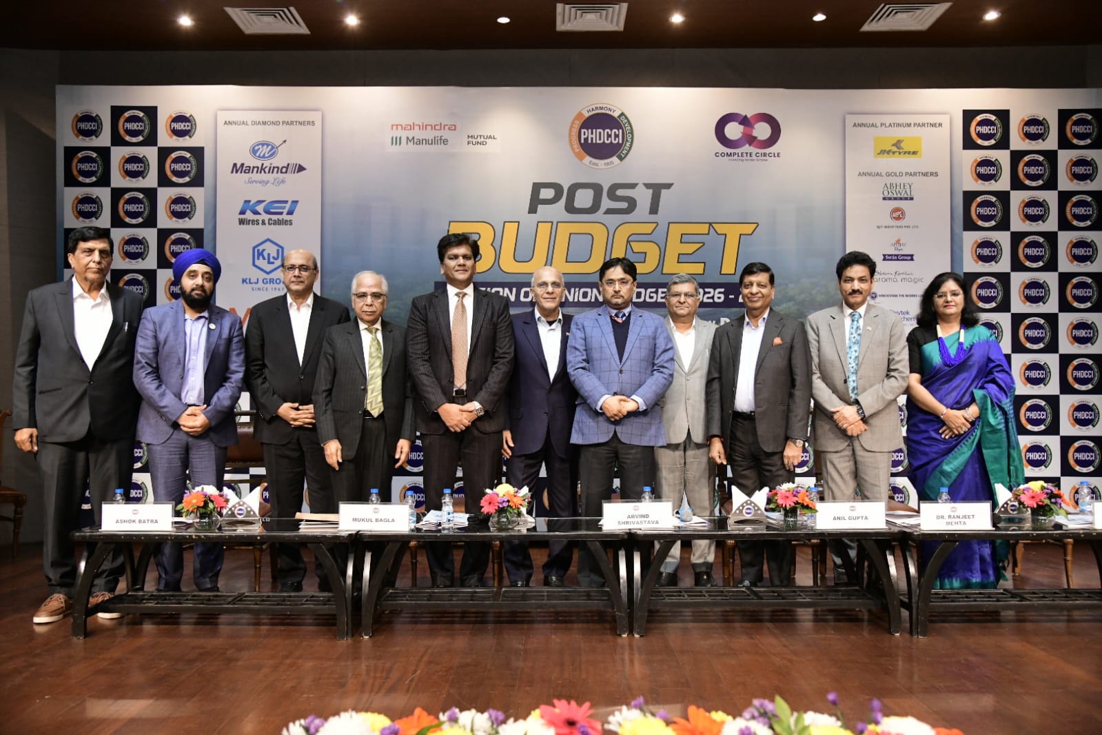PHDCCI Post Budget Session