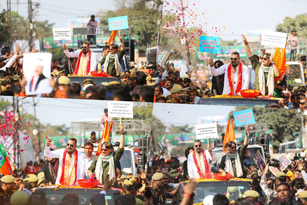 Rajeshwar Singh and Sanjay Dutt