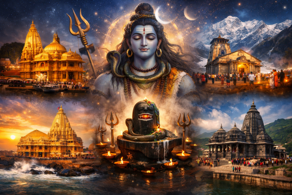 MahaShivratri 2026 famous shiva temples india