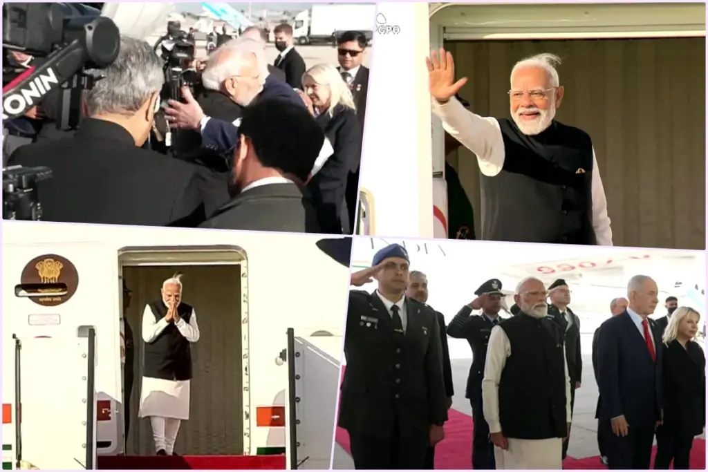 PM Modi Israel Visit End