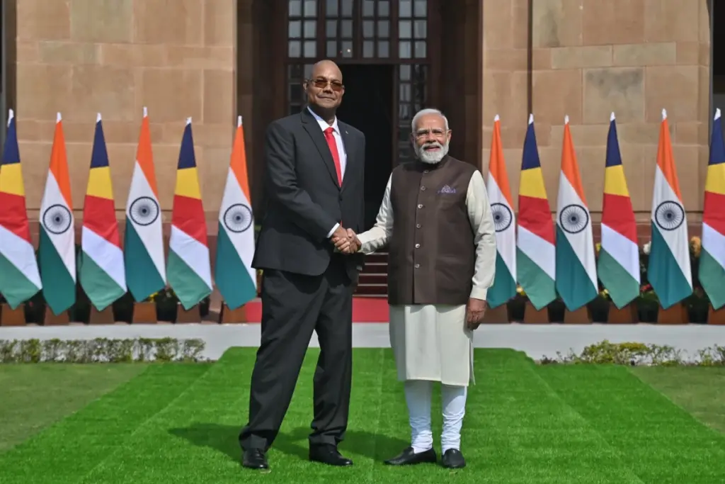 PM Modi Seychelles Visit Delhi