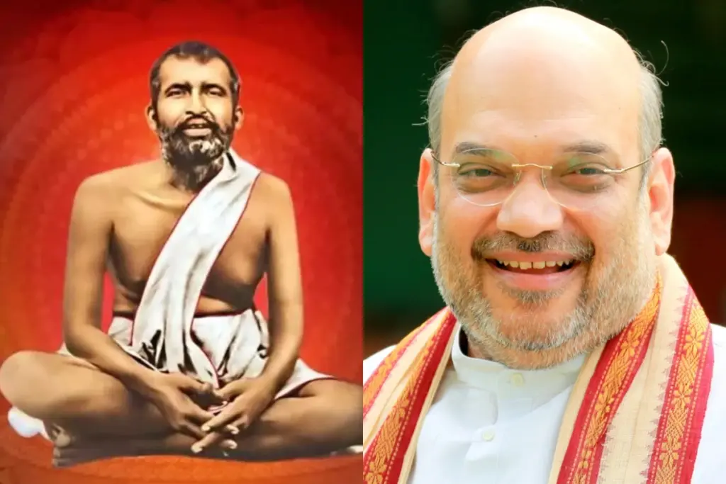 Amit Shah Tweet on Ramakrishna Paramhansa