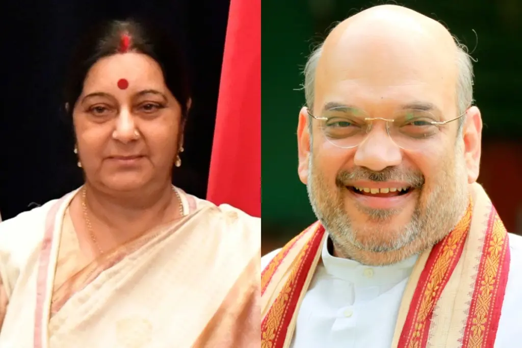 Amit Shah Tweet Sushma Swaraj