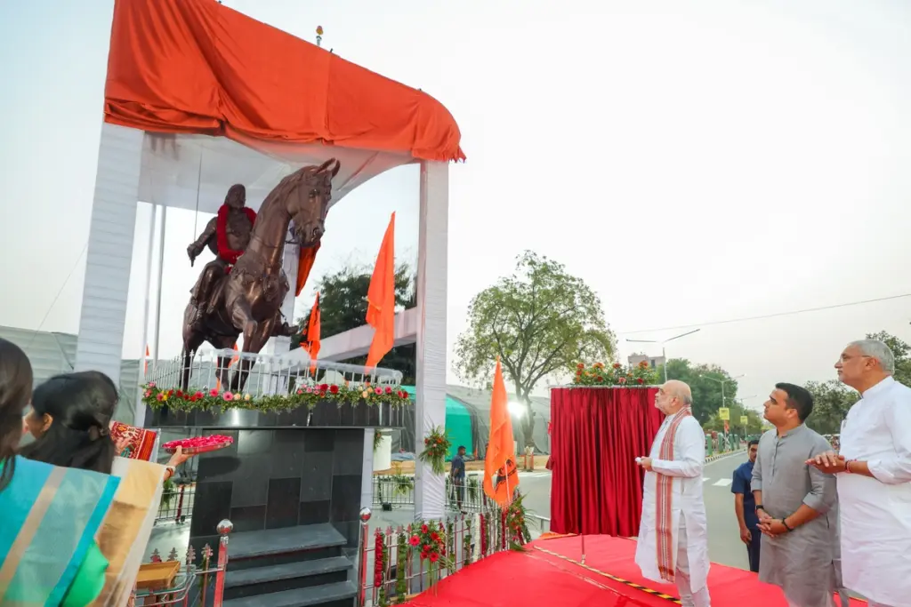 Amit Shah Gandhinagar Visit
