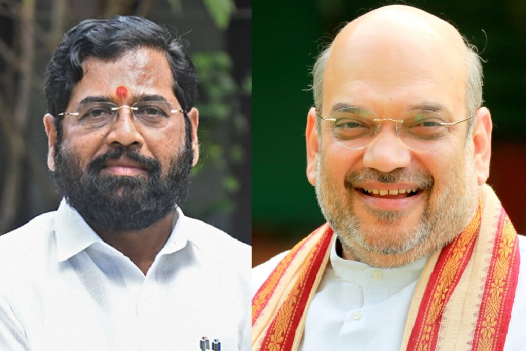 Amit Shah Tweet wishing eknath shinde on his birthday