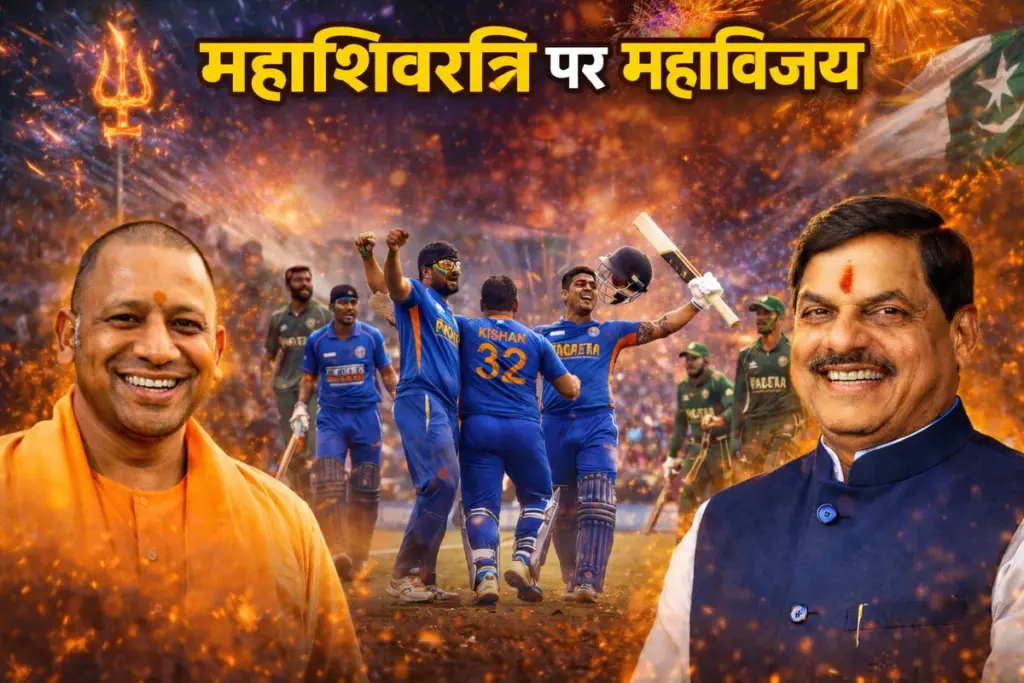 CM Yogi Adityanath on India win