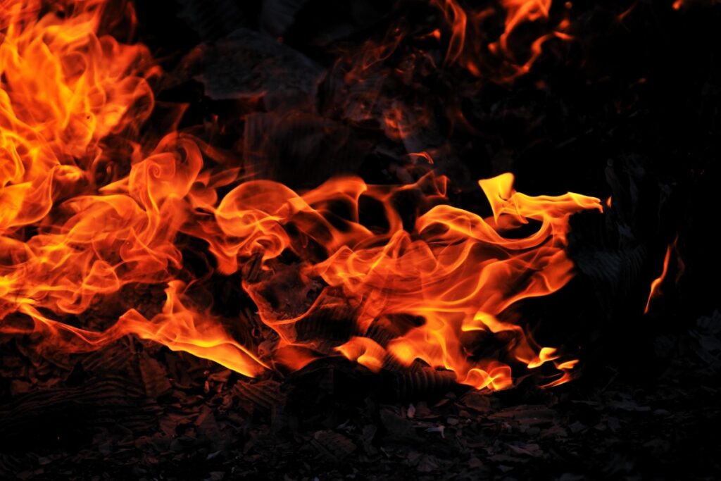 large-scale fire Srinagar