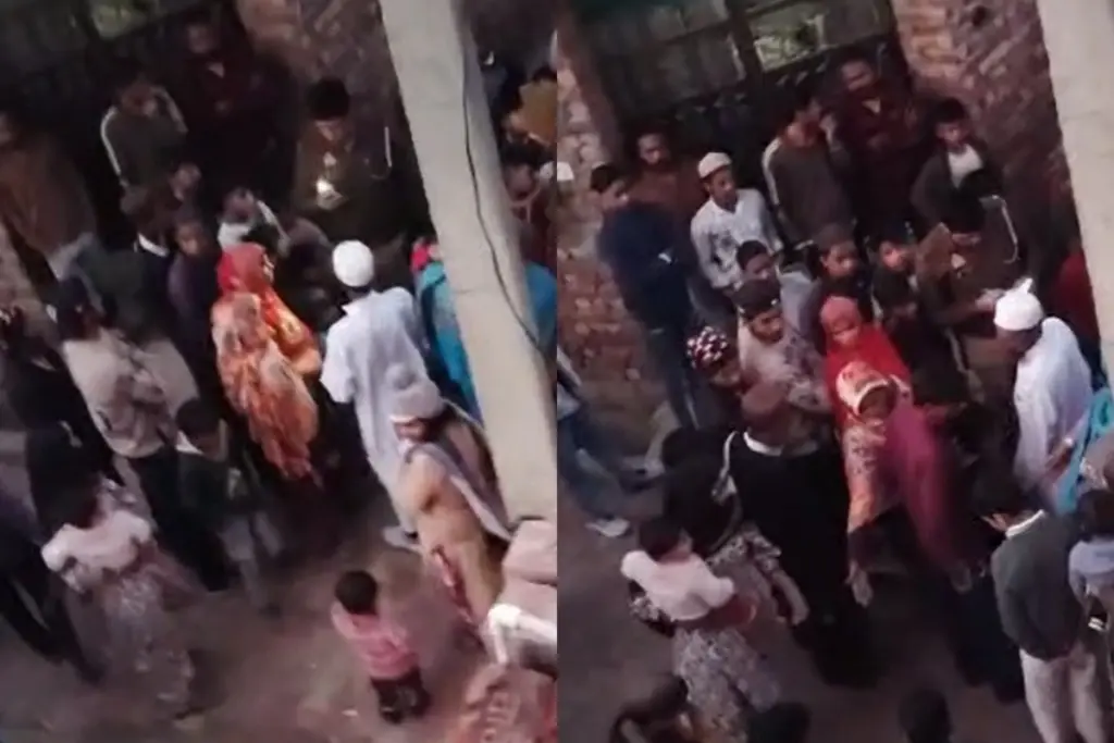 Meerut Children fight clash