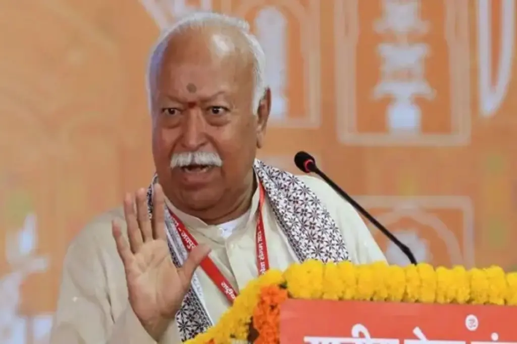 RSS Chief Mohan Bhagwat Three Children Policy