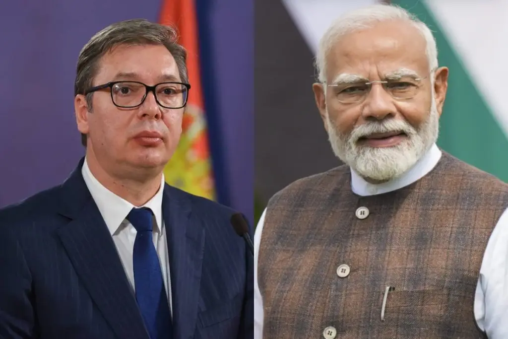 PM Modi Tweet Serbia President