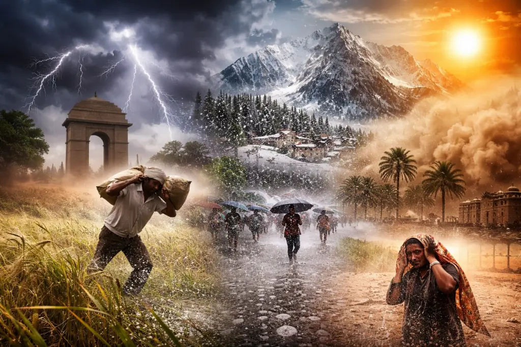 Aaj Ka Mausam 23 March 2026 Weather Update IMD Alert Rain Forecast Delhi UP Bihar Weather