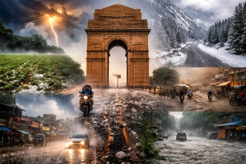 Aaj Ka Mausam weather-update-30-march-2026-orange-alert-rain-storm-delhi-up-himachal-snowfall