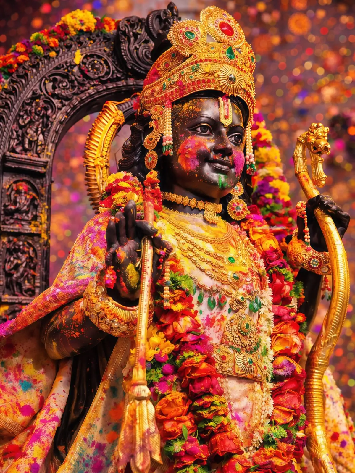 Ayodhya ramlalla Holi 