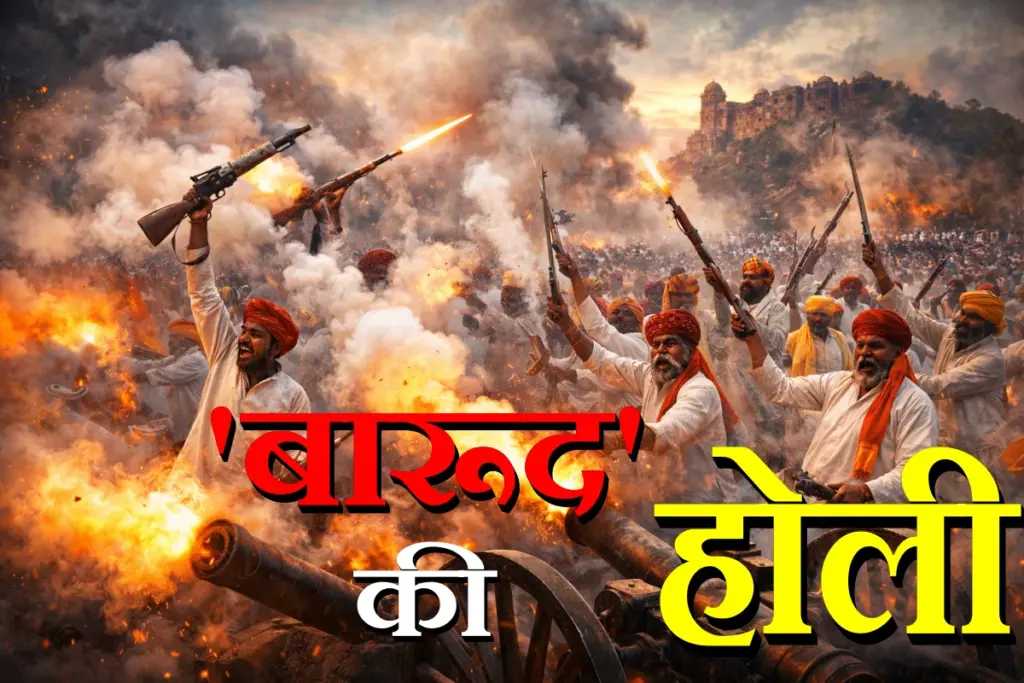Barood Ki Holi Rajasthan