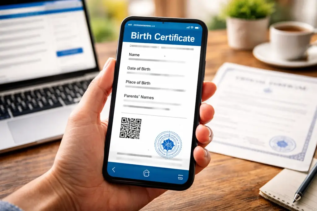 Birth Certificate Online, Digital India