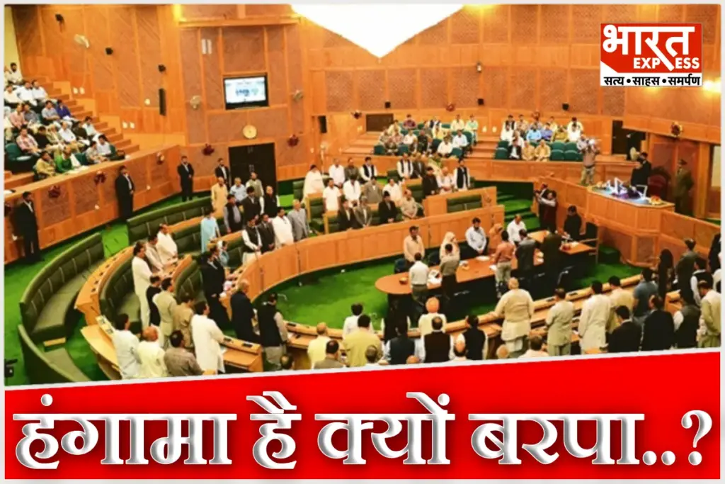 Jammu Kashmir Assembly Uproar