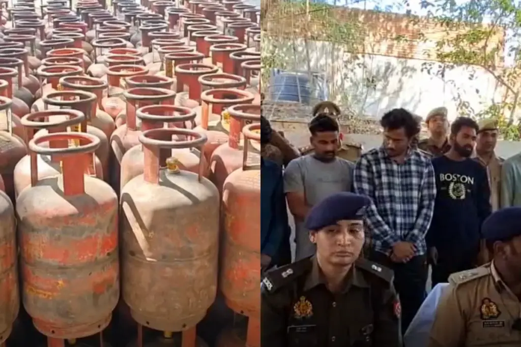 Jhansi News, LPG Cylinder Theft