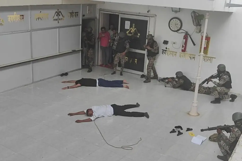 Khatu Shyam Ji, Rajasthan, Mock Drill
