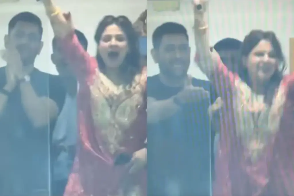 MS Dhoni, Sakshi Dhoni, viral video