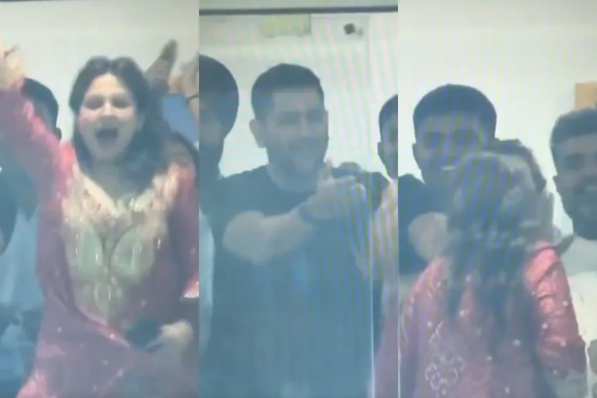 MS Dhoni, Sakshi Dhoni, viral video