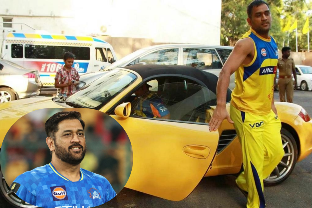 MS Dhoni Car Challan