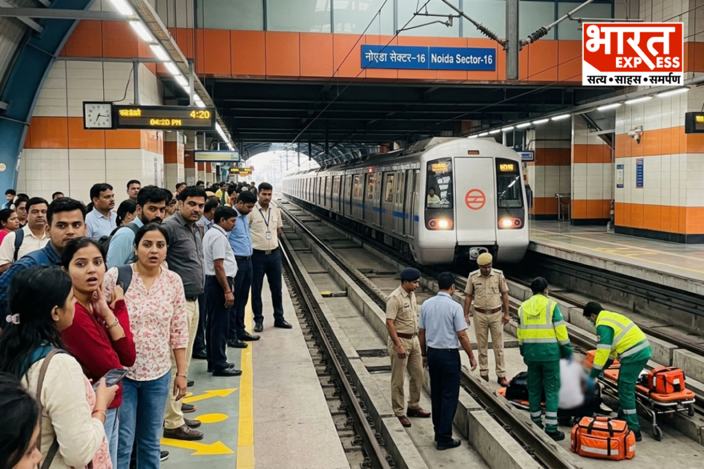 Noida sec 16 metro