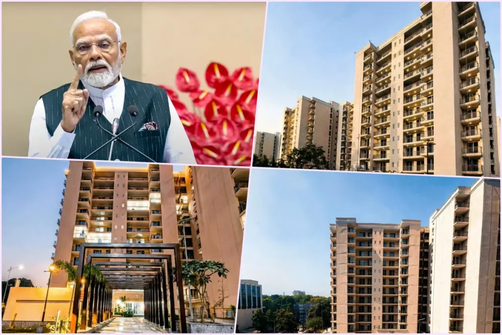 PM Modi Delhi Housing Project
