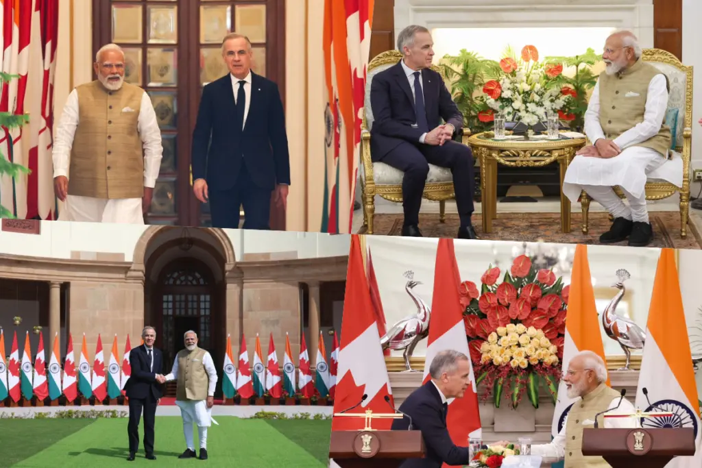 PM Modi-Mark Carney Meet