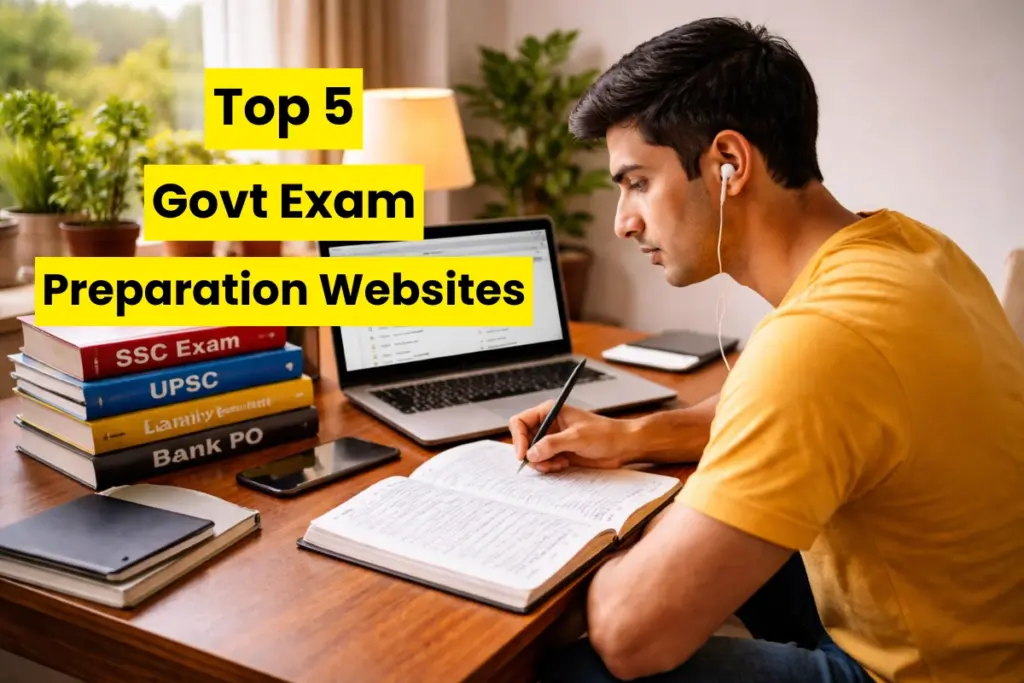 Top 5 Govt Exam Preparation Websites